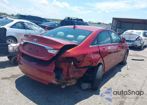 2012 Hyundai Sonata Gls from USA, damaged, VIN 5NPEB4AC3CH492949